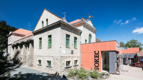 Přestavba areálu sokolovny ve Šlapanicích - Etapa 1 2016