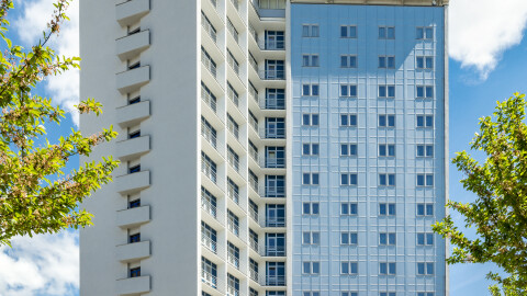 Zateplení štítových stěn, Hotel Continental Brno, Kounicova 6, Brno 2019