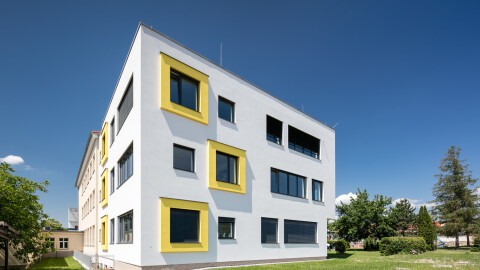 Přístavba ZŠ Tyršova, Slavkov 2017