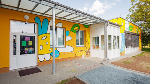 Přístavba mateřské školy v Rajhradicích 2016