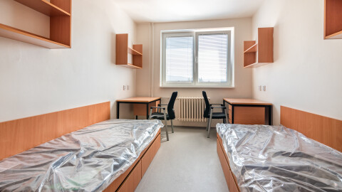 Rekonstrukce bloku B VŠ kolejí J.A.Komenského 2020