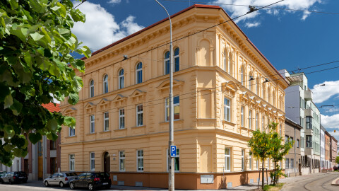 Rekonstrukce objektu Vranovská 44 v Brně 2020