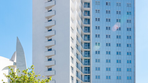 Zateplení štítových stěn, Hotel Continental Brno, Kounicova 6, Brno 2019